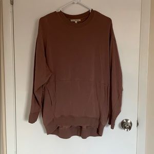 Crew neck sweatshirt
